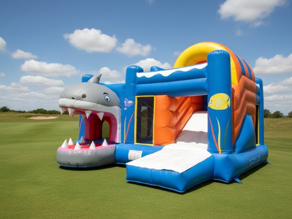 Hai Hüpfburg Multiplay XL 5x4,5x3m – Bild 3